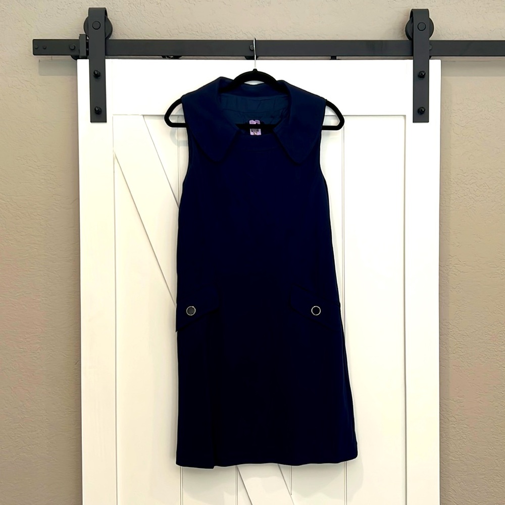 Navy LAUNDRY dress